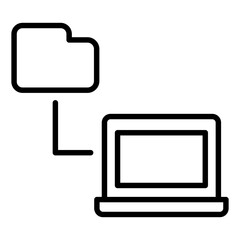 Computer network icon