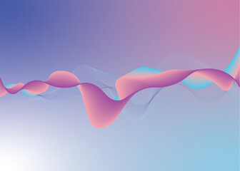abstract background of pink san blue color effect