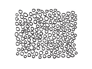 black and white texture circles