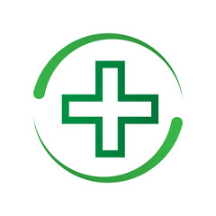 Obraz premium Clinic Logo Vector