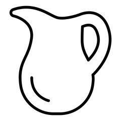 Milk jug icon