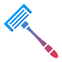 Vector Design Razor Icon Style