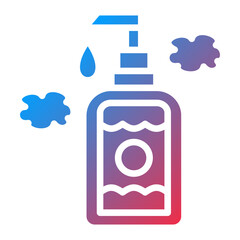Vector Design Face Cleanser Icon Style