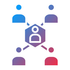 Vector Design Networking Icon Style
