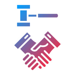 Vector Design Diplomacy Icon Style