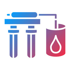 Vector Design Water Filtration Icon Style