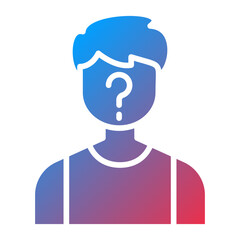 Vector Design Suspect Icon Style