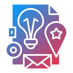 Vector Design Branding & Positioning Icon Style