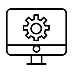 Computer setting icon