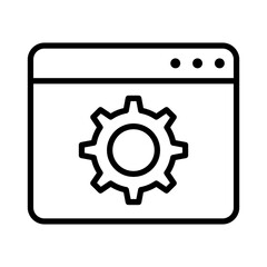 Application setting icon