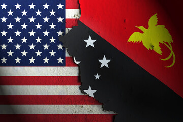 Relations between America and Papua New Guinea. America vs Papua New Guinea.