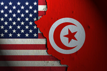 Relations between America and Tunisia. America vs Tunisia.