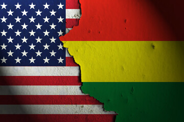 Relations between America and Bolivia. America vs Bolivia.
