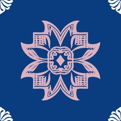 Seamless pattern retro vintage style 90 boho batik pattern tribal ethnic seamless.