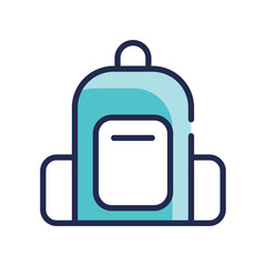Bag Icon. Vector stock illustration.