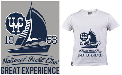 Great experience t shirt design 