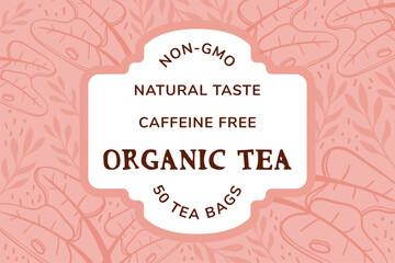 Non gmo natural taste caffeine free organic tea