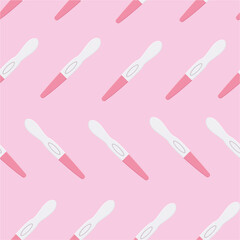 Pregnancy test pattern pregnancy planning pregnancy illustration