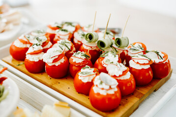 tomato and mozzarella