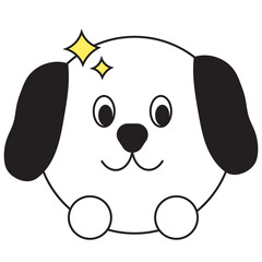 dog is charming emoji