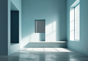 Mojito Cocktail on the Beach Generative AI