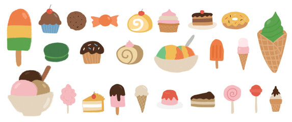 Kawaii Dessert Graphic 2