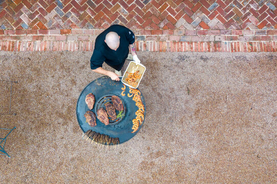 Drone Barbecue, brazier, plancha, brazero