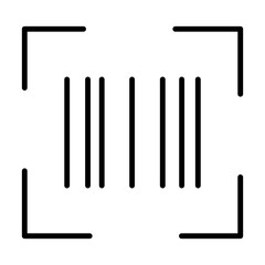 Barcode scan icon