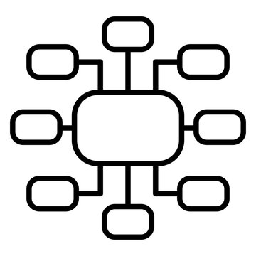 Mind map icon