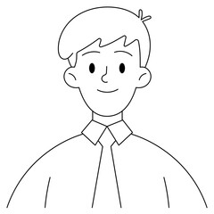 Businessman Avatar Illustration