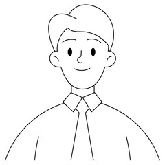 Businessman Avatar Illustration