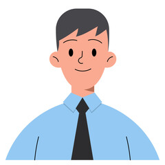 Businessman Avatar Illustration