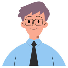 Businessman Avatar Illustration