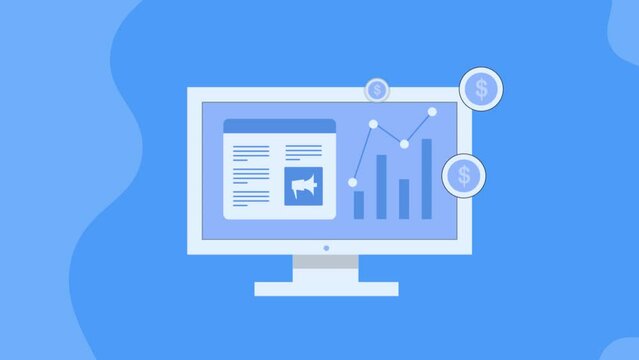 Digital advertising strategy. Paid network. Paid ads increasing website traffic. Advertising data analytics tool.