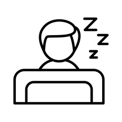 Sleeping icon