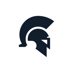 Helmet Spartan Logo