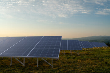 photovoltaic panels in mountainous areas