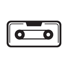 cassette icon vector