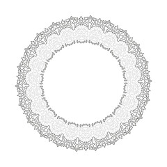 lace frame decoration vector  illustration