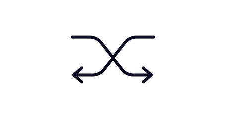 move content icon. Thin line move content icon from user interface collection. Outline vector isolated on white background. Editable move content symbol can be used web and mobile