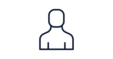 avatar icon. Thin line avatar icon from strategy collection. Outline vector isolated on white background. Editable avatar symbol can be used web and mobile