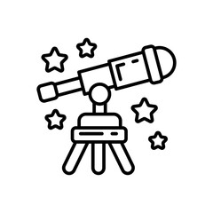 Vision icon in vector. Illustration