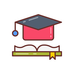 Learning icon in vector. Illustration