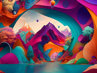 fantasy landscape