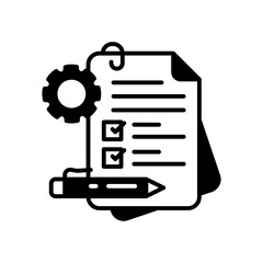 Project Management icon in vector. Illustration
