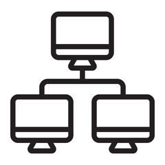 network line icon