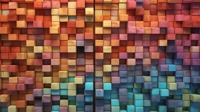 A colorful background composed of a spectrum , Generative AI
