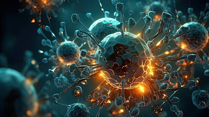 Neurons and cells engage in the intricate process of autophagy, ensuring cellular self-cleansing and maintenance