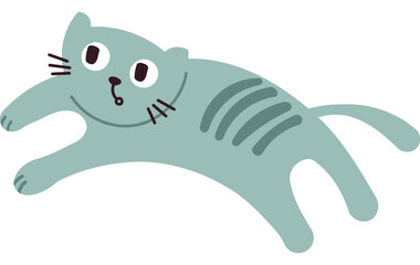 Cat Cute Character