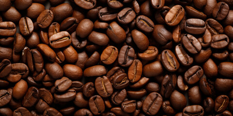 Fototapeta premium coffee beans background wallpaper